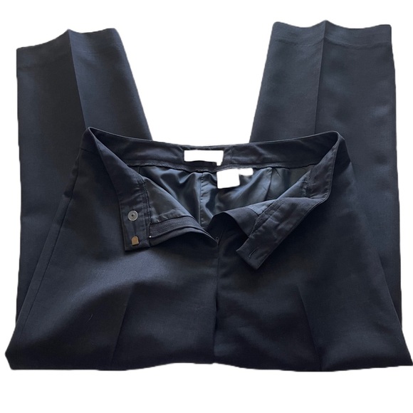 Kasper Navy Dress Pants - Petite Size 8 - Picture 2 of 5